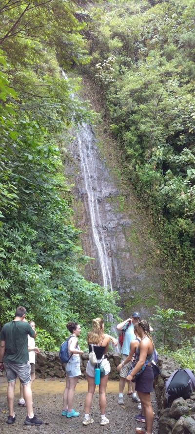 マノアの滝へハイキング　HAWAII　3日目AM