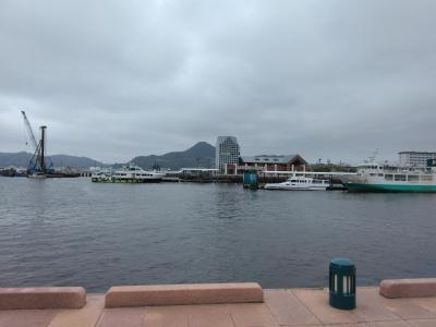 佐世保駅、佐世保港の周辺をぶらぶらと散策