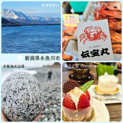 旬の紅ズワイガニを買いに☆新潟県：糸魚川市２日間