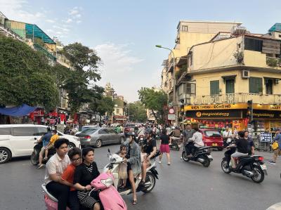 ハノイ乗継観光（HAN＋英仏旅行）１日目前半
