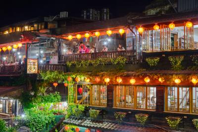 '25年初夏台湾旅行。九份の夜。