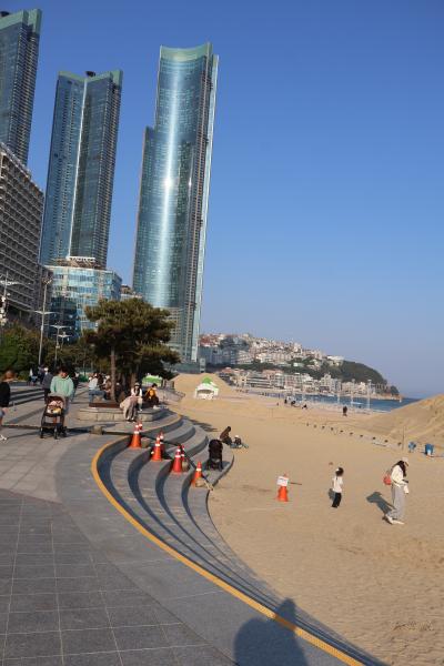 韓国「行った所・見た所」釜山・南浦洞から海雲台へ移動・マリアンホテル宿泊と周辺散策