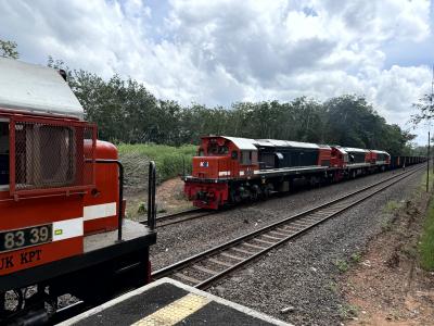 スマトラ島の鉄道に乗る（２／３）