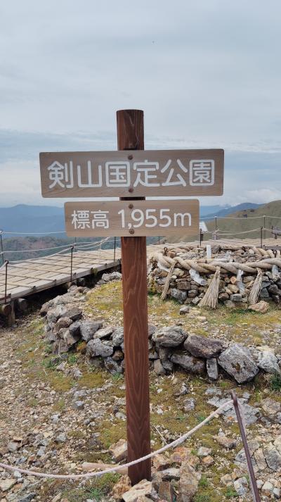 年に一度は日本百名山。今年は四国・剣山へ！（２）