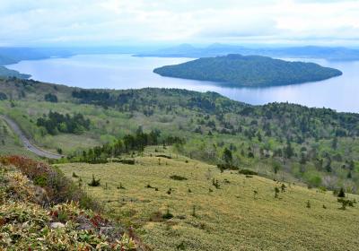 摩周湖から屈斜路湖