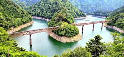 ２泊３日 夢のつり橋 & 大井川鐵道 満喫の旅①(奥大井湖上駅・寸又峡温泉)