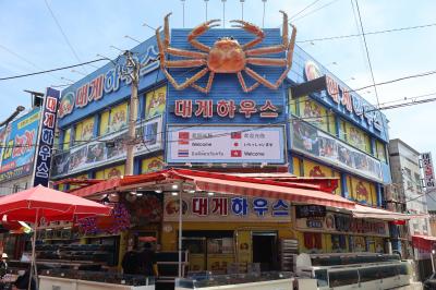 韓国「行った所・見た所」釜山・海雲台から機張へ行ってカニを食べて宿泊はサンセットホテル