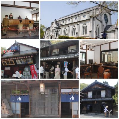 90歳の母を連れて愛知へ。⑨母は松坂屋の華展。私たちシニア夫婦は明治村へ。宮津裁判所～聖ザビエル天主堂～半田東湯～呉服座～小泉八雲避暑の家