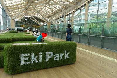 高輪ゲートウェイシティで未来の鉄道を体感＆鉄道ムードのカレー屋さん「ナイアガラ」でランチ【親子で東京往復記2025年5月編その2】