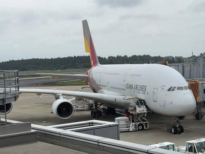 2025年5月韓国鉄道旅行3（A380ビジネスクラスに搭乗）