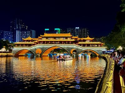 GW四川省の旅(その7 武侯祠や安順廊橋)