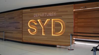 24年9月オーストラリア旅行⑧ 4日目 ラウンジ＆シンガポール航空ビジネスクラス　SYD→SIN