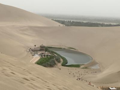 西安・敦煌・トルファン・ウルムチ2025 その3 ~敦煌①(鳴沙山、月牙泉、白馬塔)~