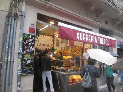 2025Febrero España#12Plaza, mercado y churros広場と市場とチュロ