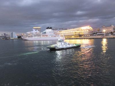 にっぽん丸 熱海花火と小笠原 1日目 お台場からの出航