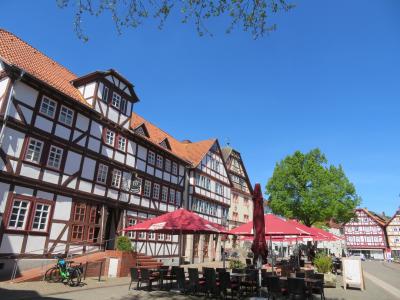 心の安らぎ旅行（2025年もドイツへ！２日目 Rotenburg a. d. Fulda Marktplatz付近♪ Part17）