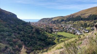 クライストチャーチでハイキング Captain Thomas Track