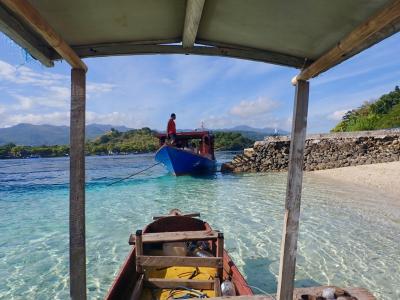 【タイさんの東南アジアの旅】ケパ島4日目、セボ・レボポイントでシュノーケリング