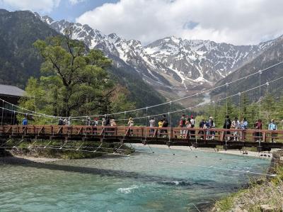 上高地と界奥飛騨に泊まる