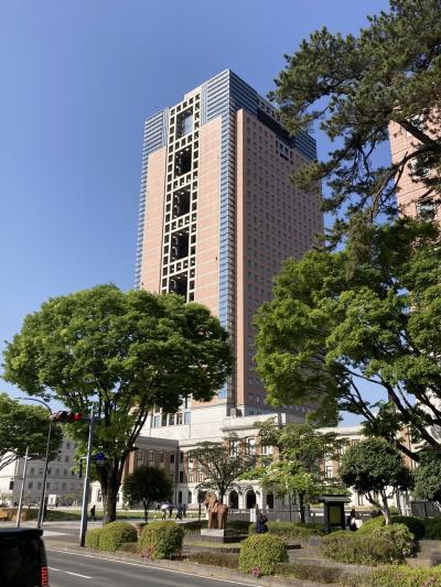 出張で初めての前橋へ(5) 仕事前の街歩き④ 前橋といえば "群馬県庁"。高さ153mは、都庁に次ぎ都道府県庁ビルで全国2位なんだそうな！