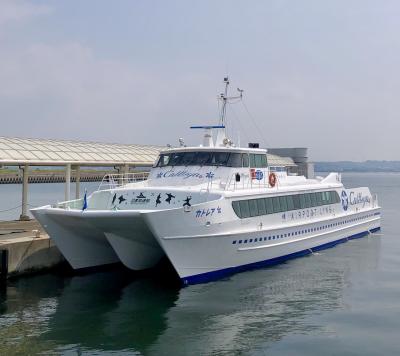 天むすを食べに三河湾を横断