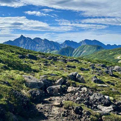 富山発・北アルプス縦走