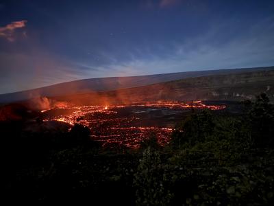 トレッキングをして、ボルケーノを見にハワイ島へ 2 ボルケーノ編