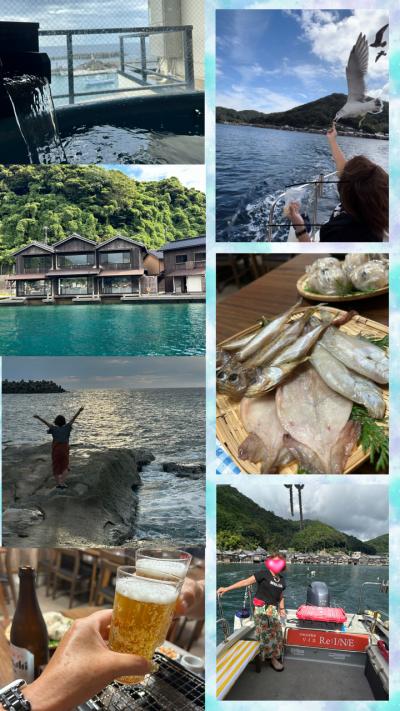 ２０２４年９月　海に浮かぶ絶景！海の京都「伊根の舟屋」へ♪キクオ食堂～陸と海上から舟屋群を眺め～道の駅舟屋の里伊根でランチ＠間人温泉 海雲館