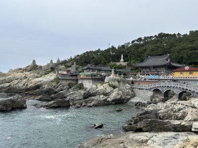 2025年6月釜山旅③(思ったよりよかった龍宮寺。帰国します)