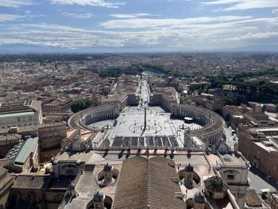 ワンワールド世界一周航空券で美術館巡りの旅　ローマ編　day ５＆６（追記あり）