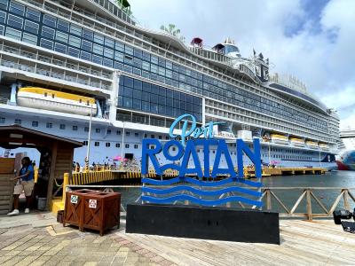 14歳子連れ★初のクルーズ★ロイヤルカリビアン★西カリブ海★4日目 ホンジュラス ロアタン島編