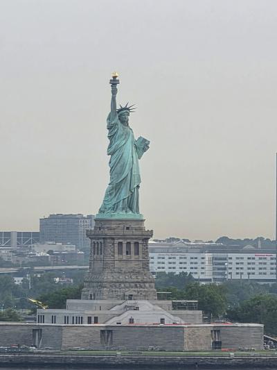 2025　パナマ運河クルーズ　アイランド・プリンセス　ロサンゼルス～ニューヨーク（5/5）　ニューヨーク上陸