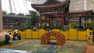 フルーツが豊富な雨季のタイへ（出発）～巨大北京空港で走る！