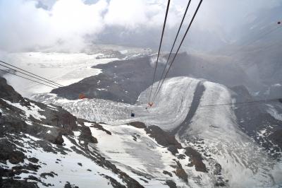 219。 *.:☆スイス6日目， ツェルマット-9　グレーシャパラダイス~ツェルマット