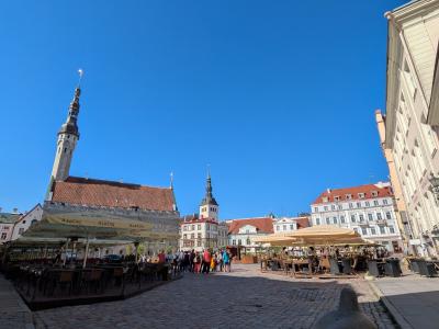 タリン4日目　旧市街の散策と午後にリュクスエクスプレスのラウンジバスでリガに移動