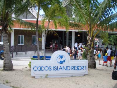 初めての海外はグアムでした。ココス島を満喫きました！