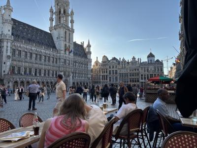 春のオランダ&ベルギー・シニア三人旅⑭ブリュッセル最後の夜、そして帰国へ