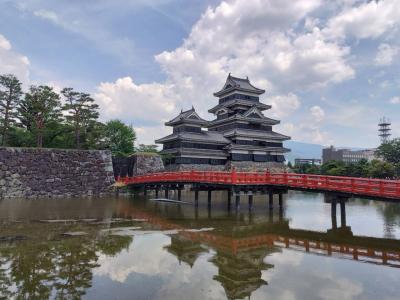 親と一緒に善光寺と松本城に行って来ました