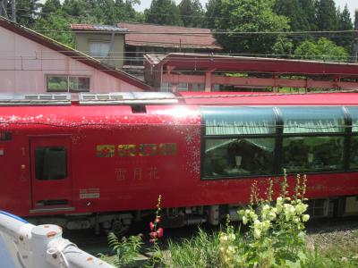 どこビュン!長野駅から燕温泉へ。復路