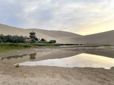 夏の西寧&敦煌旅行⑥-莫高窟・鳴沙山月牙泉編