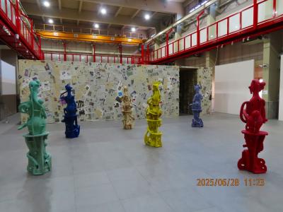 2025 東京港臨海エリアの変わったアート?巡り <①都内最大アート施設 ART FACTORY 城南島>