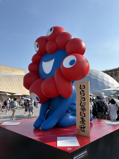 奥方と行くんだけど、ほぼ野放しの京都・大阪・奈良 〔現地速報①〕EXPO 2025 "万博会場に大曲の花火" が打ち上がった！