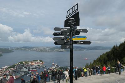 2025初夏の北欧(4)ベルゲン観光してコペンハーゲンに移動