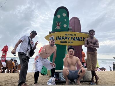 雨季で雨のレイニーバリ島 3日目 水遊び