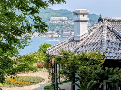 ひょんな事から念願の長崎一人旅.3-1.高台からの長崎港と異国情緒　グラバー園ほか東山手・南山手の居留地、大浦天主堂沿いの祈念坂。