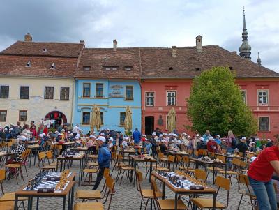 移動が大変だった シギショアラ