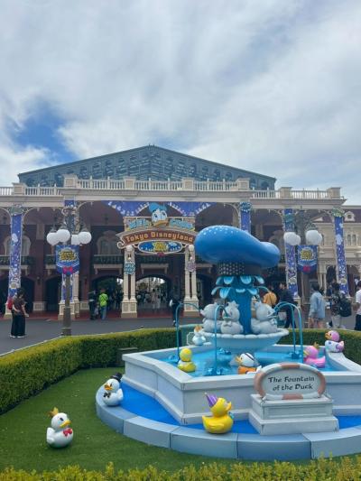 ドナルドパルパルーザのため　ディズニーへ２泊３日