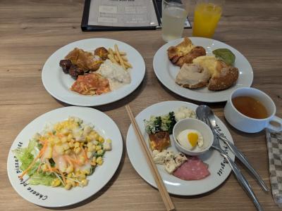 堺浜楽天温泉祥福で宿泊~四天王寺~チーズプラスPIZZA&GRILL天王寺で食べ放題ランチ