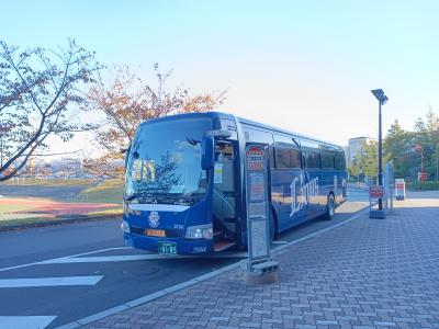 路線バスで京都を歩く2411「1年で1日しか走らない免許維持路線のバスで草津から京都に移動しました。“近江鉄道バス 立命館大学京都線”」