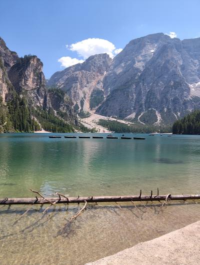 乗継・乗継・歩いて廻るドロミテ その3 ブライエス湖